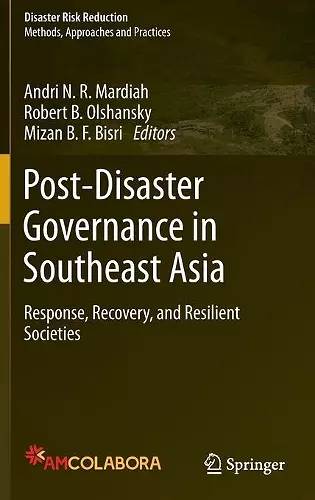 Post-Disaster Governance in Southeast Asia cover