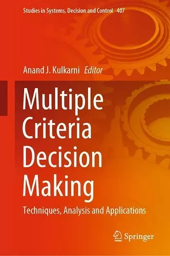 Multiple Criteria Decision Making cover