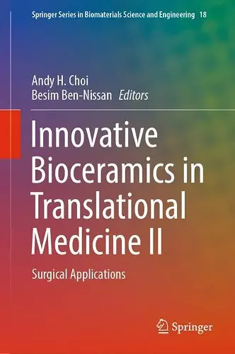 Innovative Bioceramics in Translational Medicine II cover