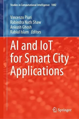 AI and IoT for Smart City Applications cover