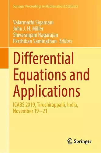 Differential Equations and Applications cover