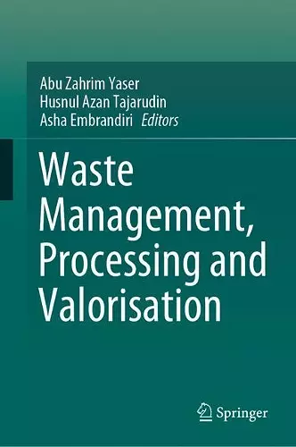 Waste Management, Processing and Valorisation cover