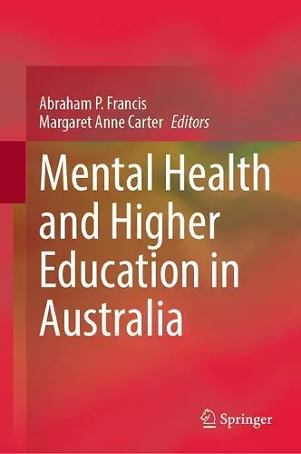 Mental Health and Higher Education in Australia cover