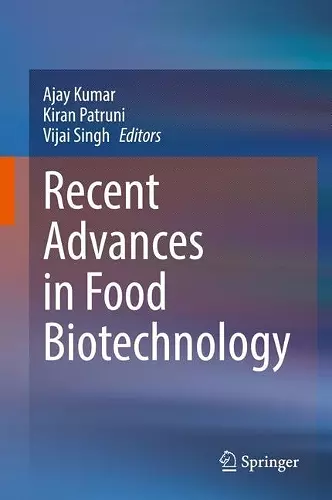 Recent Advances in Food Biotechnology cover