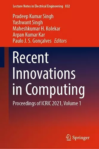 Recent Innovations in Computing cover