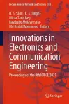 Innovations in Electronics and Communication Engineering cover