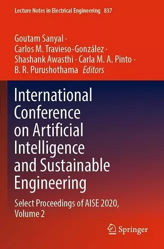 International Conference on Artificial Intelligence and Sustainable Engineering cover