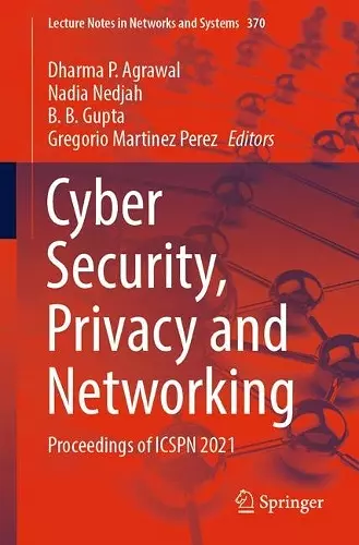 Cyber Security, Privacy and Networking cover