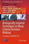 Biologically Inspired Techniques in Many Criteria Decision Making cover