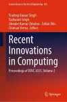 Recent Innovations in Computing cover