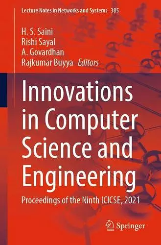 Innovations in Computer Science and Engineering cover