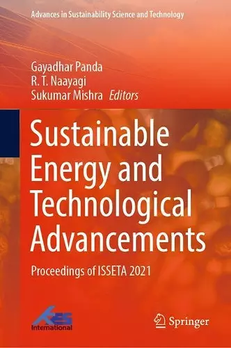 Sustainable Energy and Technological Advancements cover