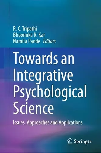 Towards an Integrative Psychological Science cover