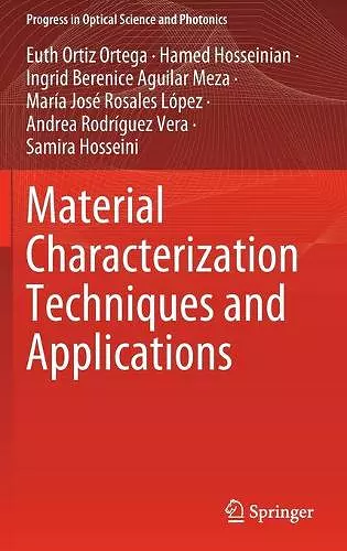 Material Characterization Techniques and Applications cover