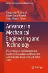 Advances in Mechanical Engineering and Technology cover