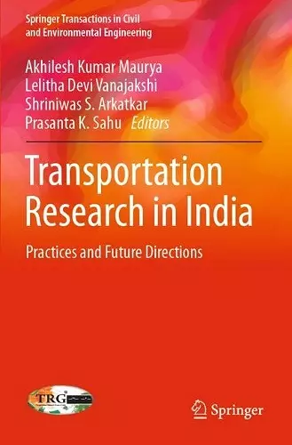 Transportation Research in India cover