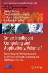 Smart Intelligent Computing and Applications, Volume 1 cover