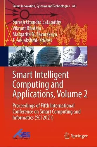 Smart Intelligent Computing and Applications, Volume 2 cover