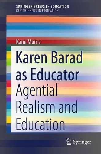 Karen Barad as Educator cover