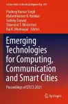 Emerging Technologies for Computing, Communication and Smart Cities cover