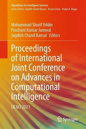 Proceedings of International Joint Conference on Advances in Computational Intelligence cover