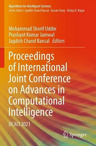 Proceedings of International Joint Conference on Advances in Computational Intelligence cover