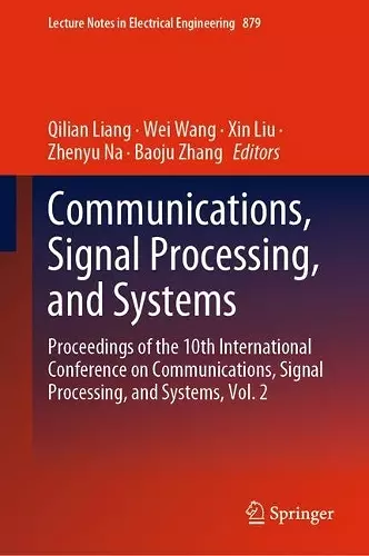 Communications, Signal Processing, and Systems cover