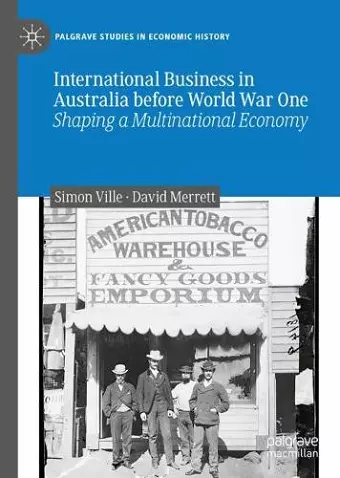 International Business in Australia before World War One cover