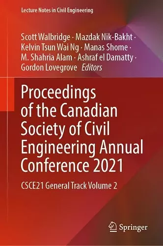 Proceedings of the Canadian Society of Civil Engineering Annual Conference 2021 cover