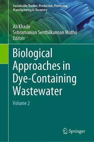 Biological Approaches in Dye-Containing Wastewater cover