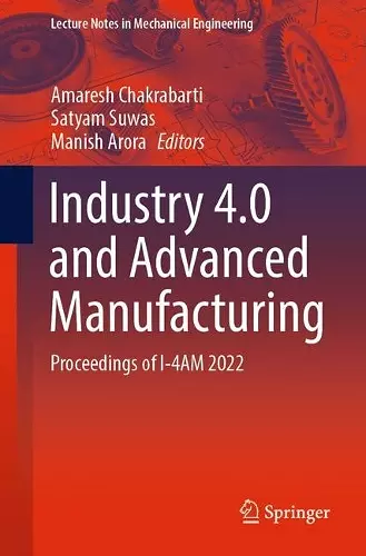 Industry 4.0 and Advanced Manufacturing cover