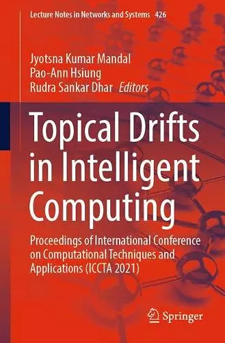 Topical Drifts in Intelligent Computing cover