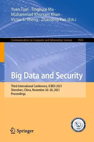 Big Data and Security cover