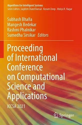 Proceeding of International Conference on Computational Science and Applications cover