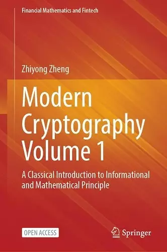 Modern Cryptography Volume 1 cover