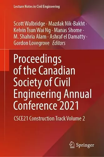 Proceedings of the Canadian Society of Civil Engineering Annual Conference 2021 cover