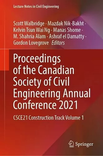 Proceedings of the Canadian Society of Civil Engineering Annual Conference 2021 cover