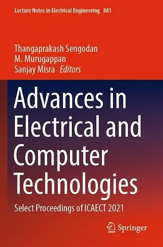 Advances in Electrical and Computer Technologies cover