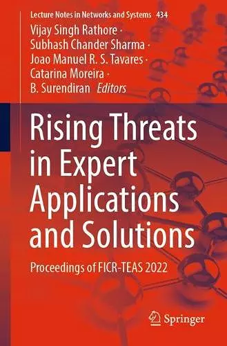 Rising Threats in Expert Applications and Solutions cover