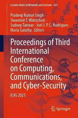 Proceedings of Third International Conference on Computing, Communications, and Cyber-Security cover