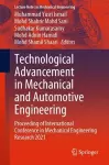 Technological Advancement in Mechanical and Automotive Engineering cover