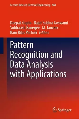 Pattern Recognition and Data Analysis with Applications cover