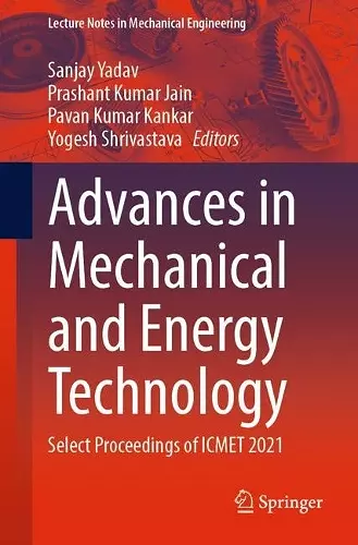 Advances in Mechanical and Energy Technology cover