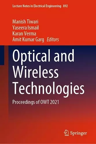 Optical and Wireless Technologies cover