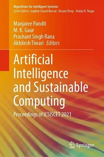 Artificial Intelligence and Sustainable Computing cover