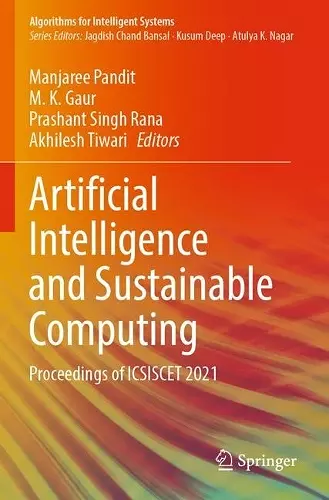 Artificial Intelligence and Sustainable Computing cover