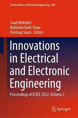 Innovations in Electrical and Electronic Engineering cover