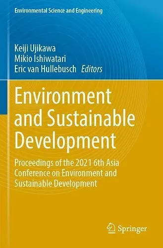 Environment and Sustainable Development cover