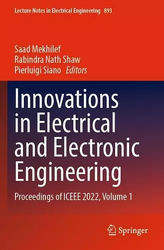 Innovations in Electrical and Electronic Engineering cover