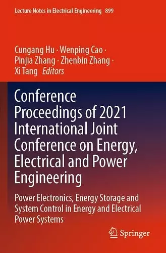 Conference Proceedings of 2021 International Joint Conference on Energy, Electrical and Power Engineering cover